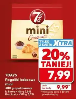 Kaufland 7DAYS Rogaliki kakaowe mini oferta