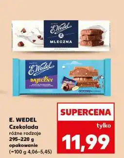 Kaufland E. WEDEL Czekolada oferta