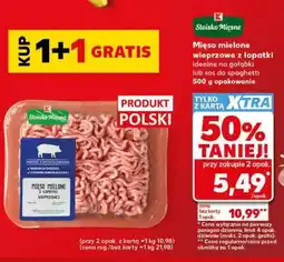 Kaufland Mięso mielone wieprzowe z łopatki oferta