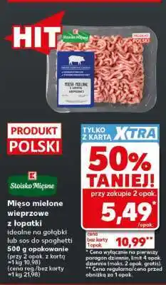 Kaufland Mięso mielone wieprzowe z łopatki oferta