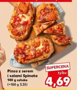Kaufland Pinsa z serem i salami Spinata oferta