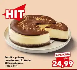 Kaufland Sernik z polewą czekoladową E. Wedel oferta