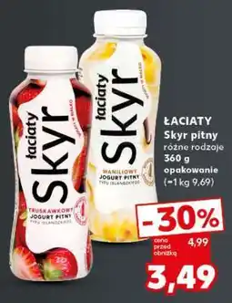 Kaufland Łaciaty Skyr pitny oferta