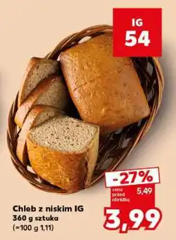 Kaufland Chleb z niskim IG oferta