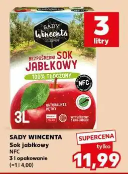 Kaufland SADY WINCENTA Sok jabłkowy NFC oferta
