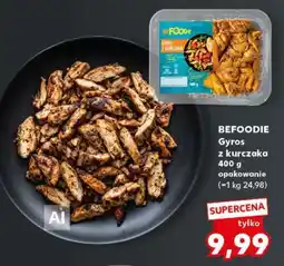 Kaufland BEFOODIE Gyros z kurczaka 400 g opakowanie oferta