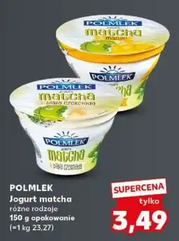 Kaufland POLMLEK Jogurt matcha oferta