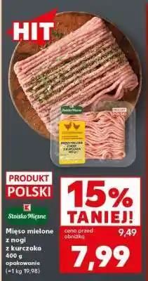 Kaufland Mięso mielone z nogi z kurczaka 400 g opakowanie oferta