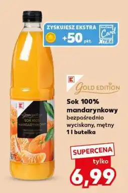 Kaufland Sok 100% mandarynkowy oferta