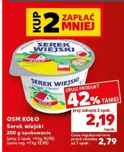 Kaufland OSM KOŁO Serek wiejski oferta