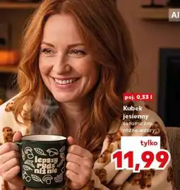 Kaufland Kubek jesienny oferta