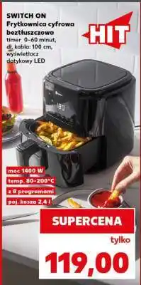 Kaufland SWITCH ON Frytkownica cyfrowa beztłuszczowa oferta