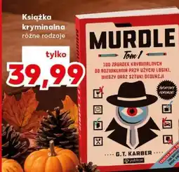 Kaufland Książka kryminalna różne rodzaje oferta