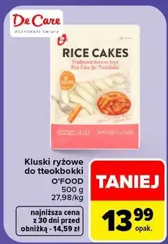 Carrefour Market Kluski ryżowe do tteokbokki O'Food oferta