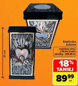 Carrefour Kapliczka solarna oferta