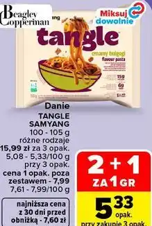 Carrefour Market Danie Tangle Samyang oferta