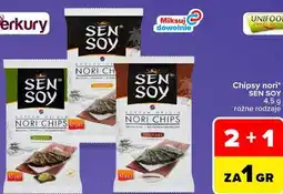 Carrefour Market Chipsy nori Sen Soy różne rodzaje oferta