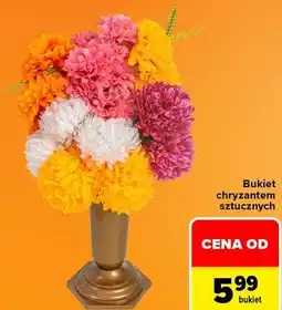 Carrefour Bukiet chryzantem sztucznych oferta