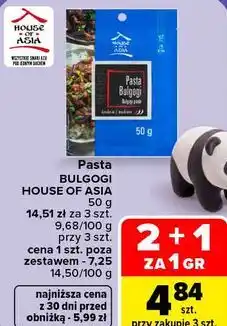 Carrefour Market Pasta Bulgogi House of Asia oferta