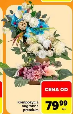 Carrefour Kompozycja nagrobna premium oferta