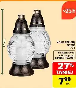 Carrefour Znicz szklany 535BT oferta