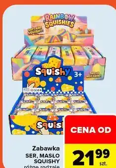 Carrefour Zabawka SER, MASŁO SQUISHY różne rodzaje oferta