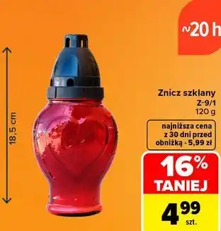 Znicz szklany Z-9/1