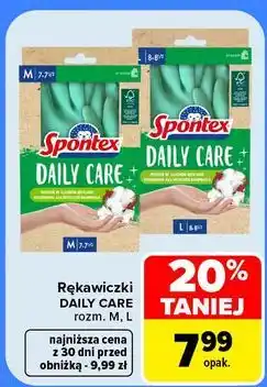 Carrefour Rękawiczki Spontex Daily Care oferta