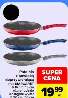 Carrefour Patelnia z powłoką nieprzywierającą linia MARGARET oferta
