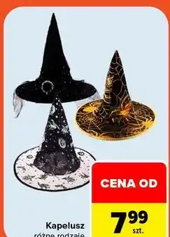 Carrefour Kapelusz różne rodzaje oferta