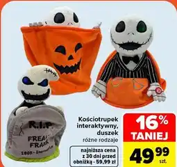 Carrefour Kościotrupek interaktywny, duszek różne rodzaje oferta