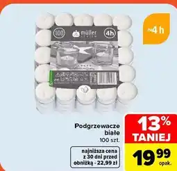 Carrefour Podgrzewacze białe oferta