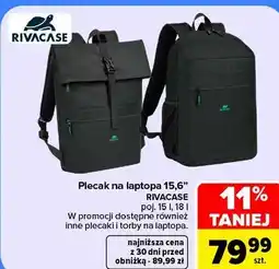 Carrefour Plecak na laptopa 15,6 RIVACASE oferta