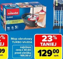 Carrefour Mop obrotowy Turbo Vileda oferta