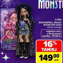 Carrefour Lalka Moonspell Magic Monster High oferta