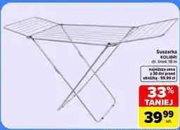 Carrefour Suszarka na pranie Kolibri oferta