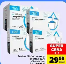 Carrefour Zestaw filtrów do wody UNIMAX DAFI oferta