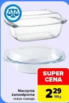 Carrefour Naczynia żaroodporne różne rodzaje oferta