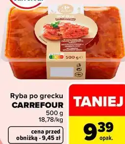Carrefour Ryba po grecku Carrefour oferta