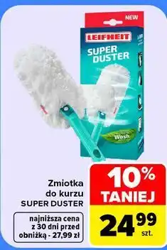 Carrefour Zmiotka do kurzu Leifheit Super Duster oferta