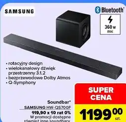 Carrefour Soundbar Samsung HW-QS700F oferta