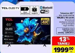 Carrefour Telewizor 65 TCL QLED 65P71K oferta
