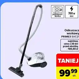 Carrefour Odkurzacz workowy PRIME3 SVC21 oferta
