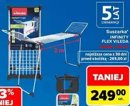 Carrefour Suszarka Infinity Flex Vileda oferta