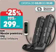 Biedronka Masażer powietrzny nóg drenaż limfatyczny Blow oferta