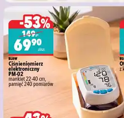 Biedronka Ciśnieniomierz elektroniczny PM-02 Blow oferta