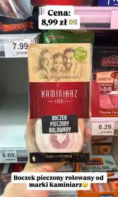 Dino Boczek pieczony rolowany Kaminiarz oferta