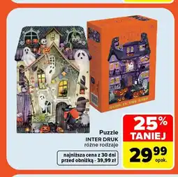 Carrefour Puzzle Inter Druk oferta