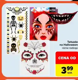 Carrefour Tatuaże na Halloween oferta