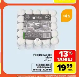 Carrefour Podgrzewacze białe Müller oferta